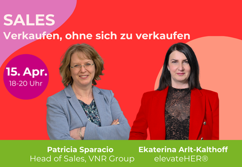 elevateHER x STARTPLATZ: SALES - Verkaufen, ohne sich zu verkaufen