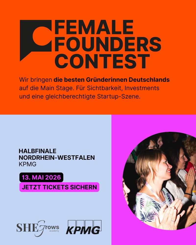 Female Founders Contest - Halbfinale