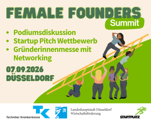 Jetzt bewerben: Pitch-Wettbewerb beim Female Founders Summit
